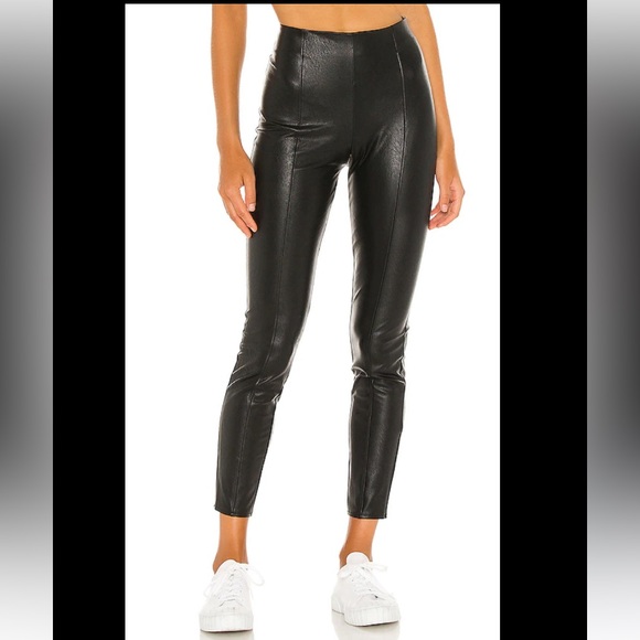 New BlankNYC Vegan Leather Pants High Waist Leggings size 26 - Picture 1 of 10